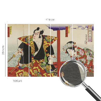 Fototapet stue Japansk teater