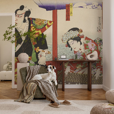 Fototapet stue Japansk teater