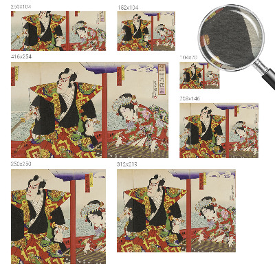 Fototapet stue Japansk teater