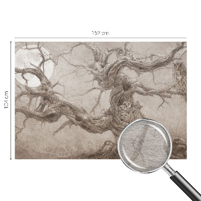 Fototapet soveværelse Natfugle