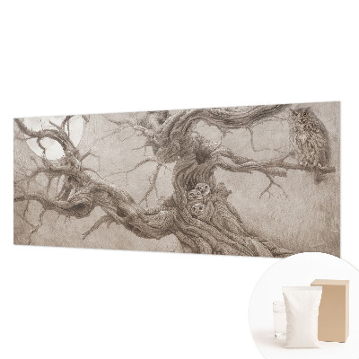 Fototapet soveværelse Natfugle