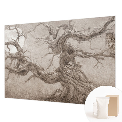 Fototapet soveværelse Natfugle