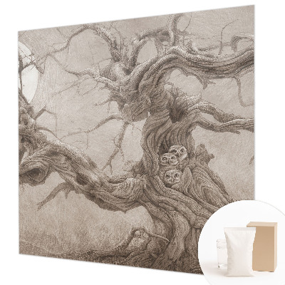 Fototapet soveværelse Natfugle