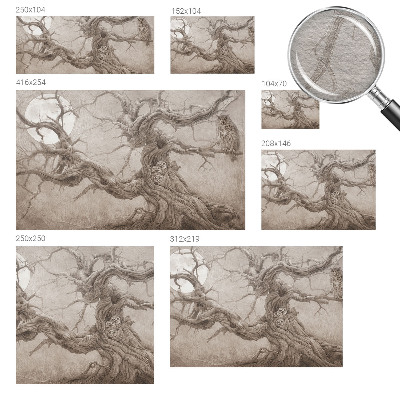 Fototapet soveværelse Natfugle