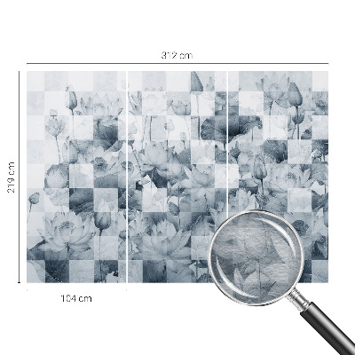 Fototapet børneværelse Lotusblomster