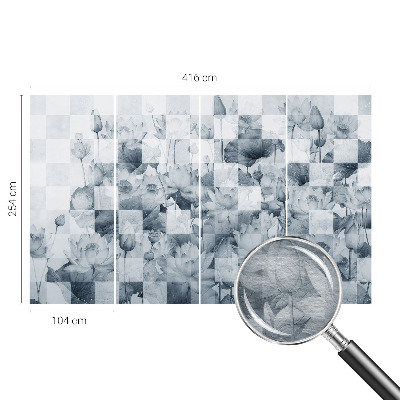 Fototapet børneværelse Lotusblomster