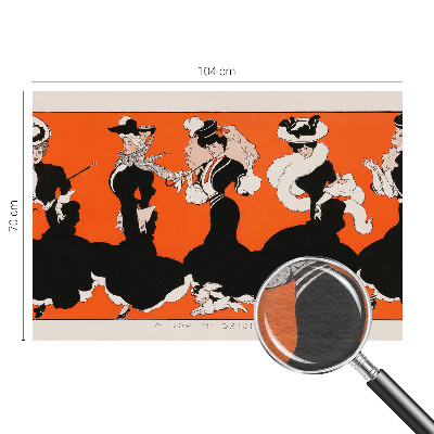 3D fototapet Dametøj