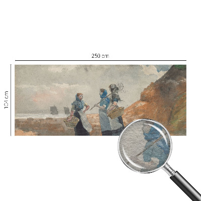 Fototapet En fredfyldt kyst