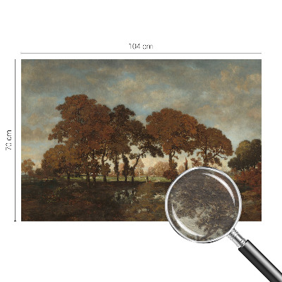 Fotostat Idyllisk landskab