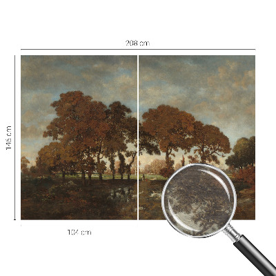 Fotostat Idyllisk landskab