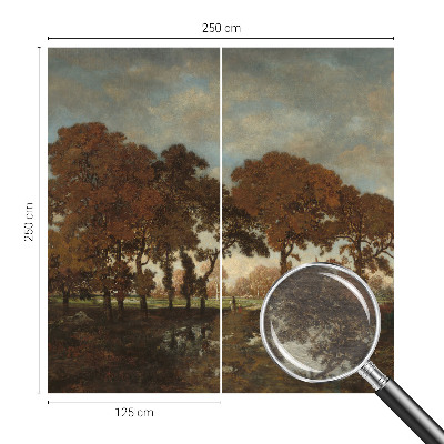 Fotostat Idyllisk landskab