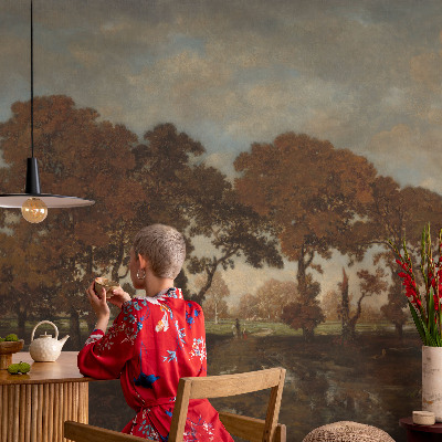 Fotostat Idyllisk landskab