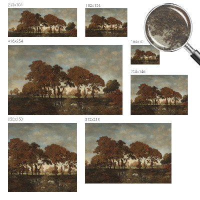 Fotostat Idyllisk landskab