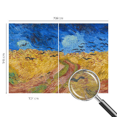 Fototapet soveværelse Marklandskab