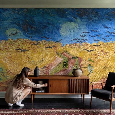 Fototapet soveværelse Marklandskab