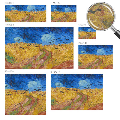 Fototapet soveværelse Marklandskab