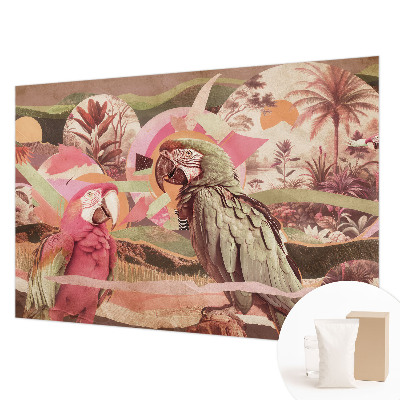 Fototapet Tropiske fugle