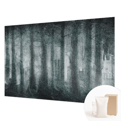 Stor fototapet Mystisk skov