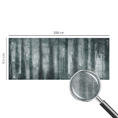 Stor fototapet Mystisk skov