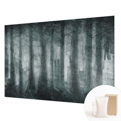 Stor fototapet Mystisk skov