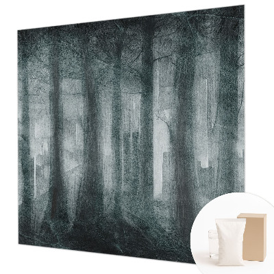 Stor fototapet Mystisk skov