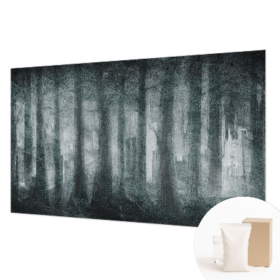 Stor fototapet Mystisk skov