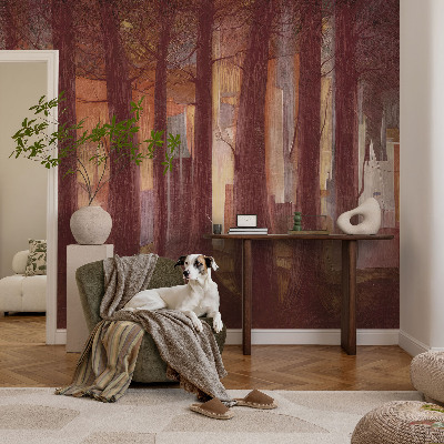 Vlies fototapet Mystisk landskab