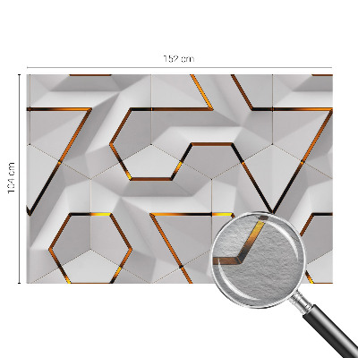 3D fototapet Moderne geometri