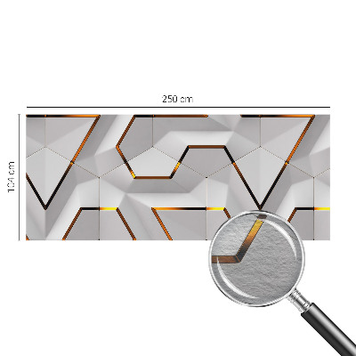 3D fototapet Moderne geometri