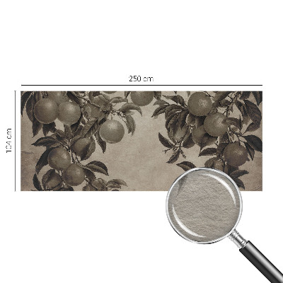 Non-woven fototapet Frugtmønster