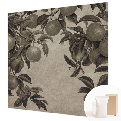 Non-woven fototapet med frugtmønster