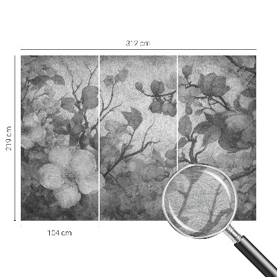 Fotovæg Blomstergren