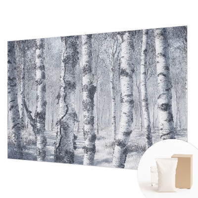 Fototapet børneværelse med frostfyldt naturmotiv