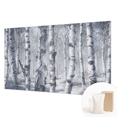 Fototapet børneværelse med frostfyldt naturmotiv