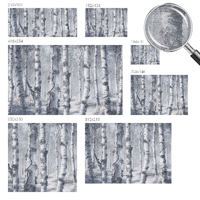 Fototapet børneværelse Frostfyldt natur