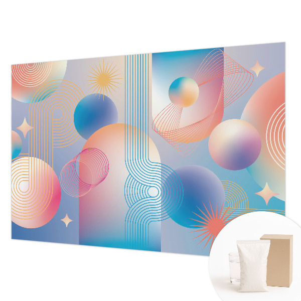 Fototapet på mål Farverig abstraktion