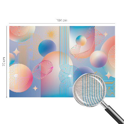 Fototapet på mål Farverig abstraktion