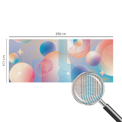 Fototapet på mål Farverig abstraktion