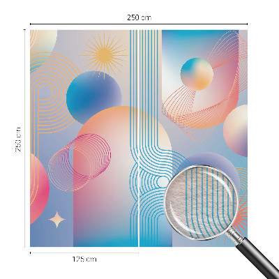 Fototapet på mål Farverig abstraktion