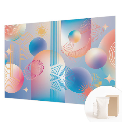 Fototapet på mål Farverig abstraktion