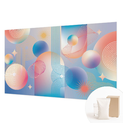 Fototapet på mål Farverig abstraktion