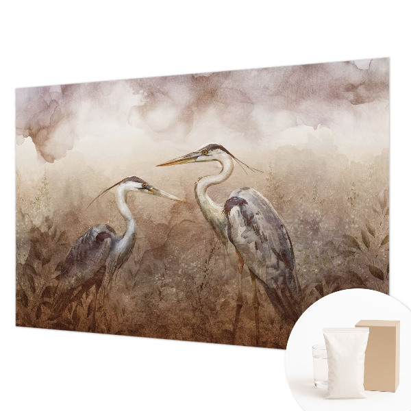 Fototapet efter mål Elegante fugle