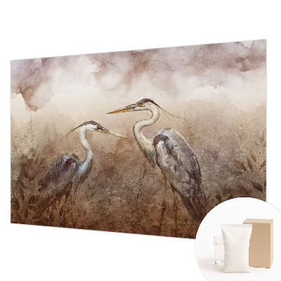 Fototapet efter mål Elegante fugle