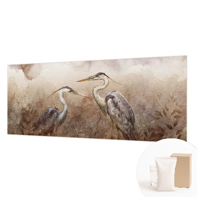 Fototapet efter mål med et elegant motiv af fugle