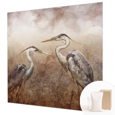 Fototapet efter mål Elegante fugle