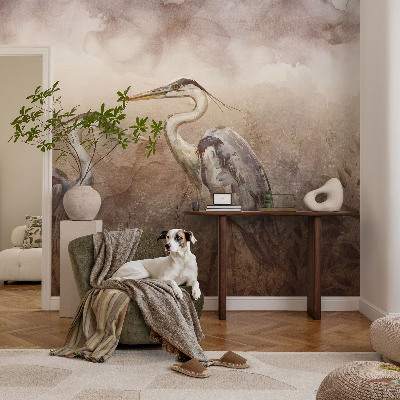 Fototapet efter mål Elegante fugle