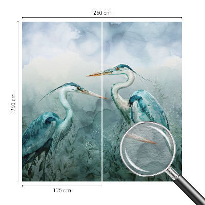 Modern fototapet Naturens fugle