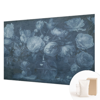 Fotostat med motiv af blomsterarrangement