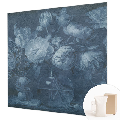 Fotostat med motiv af blomsterarrangement