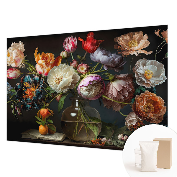 Fotovæg Blomsterbuket